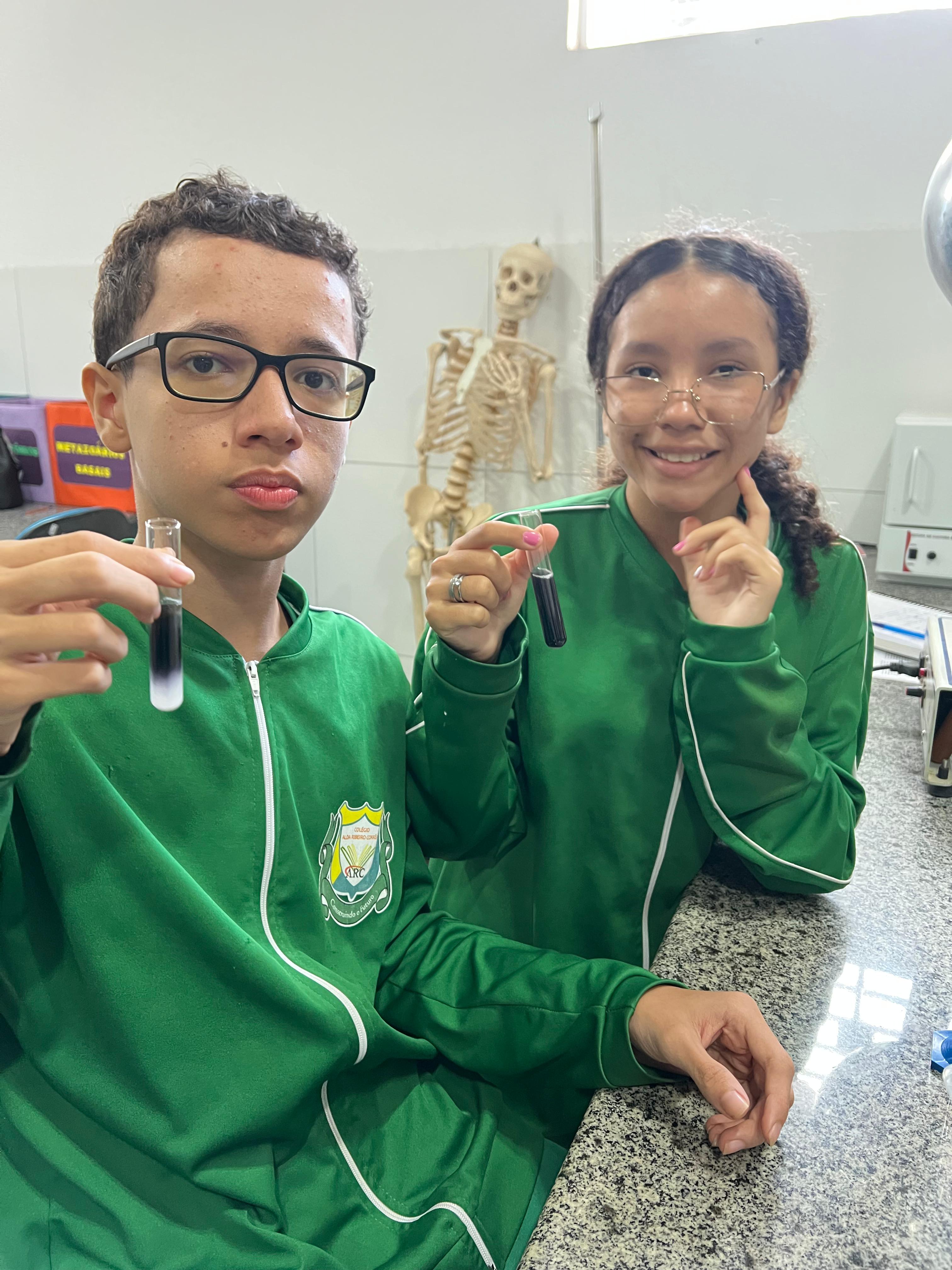 Grupo de visita ao campus